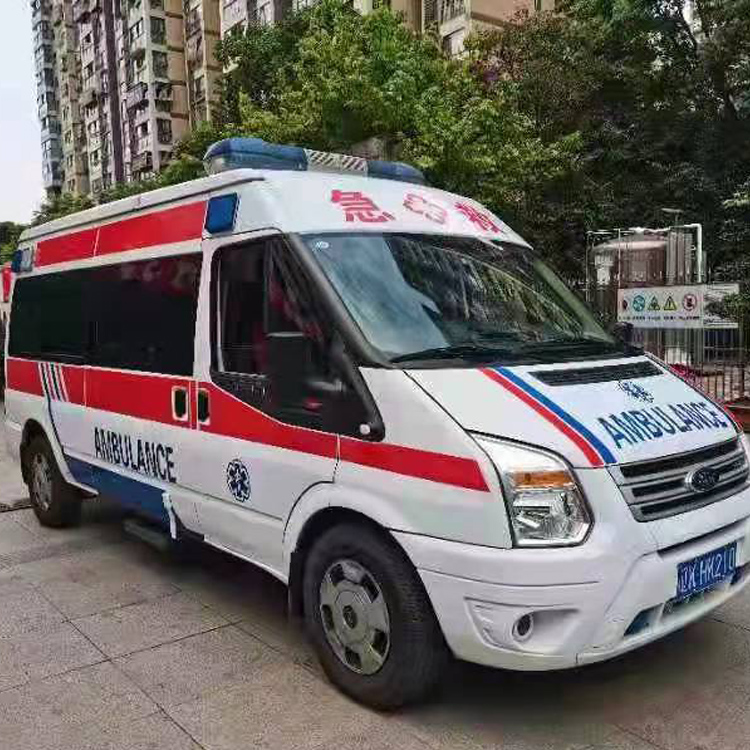 西塞山长途救护车护送病人返乡